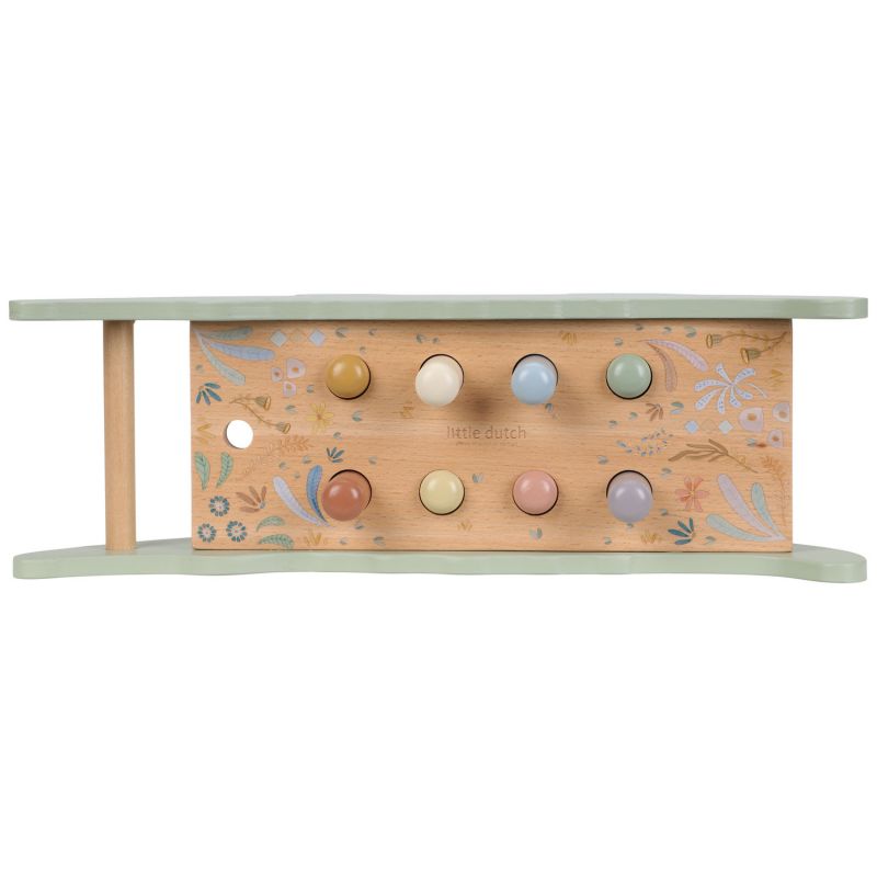 Banc à marteler crocodile en bois Safari Friends Little Dutch Produit 4