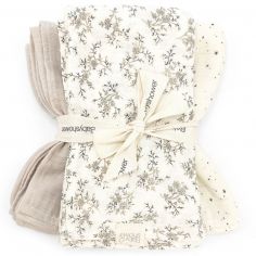 Lot de 3 langes Miley (70 x 70 cm) - Babyshower