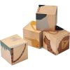 Puzzle cubes en bois All together (4 pièces)  par Liewood