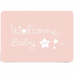 Zu Affiche Carte Naissance Bebe Berceau Magique
