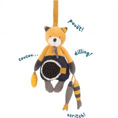 Chat d'activités à suspendre Lulu Les Moustaches - Moulin Roty
