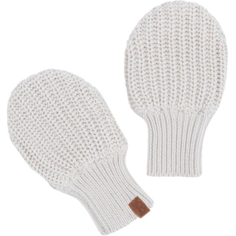 Moufles bébé en teddy coton bio Soul linen (0-6 mois) Baby's Only