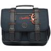 Cartable A4 primaire Navy Orange Stitching (38 cm) Caméléon Produit 1