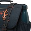 Cartable A4 primaire Navy Orange Stitching (38 cm) Caméléon Produit 6