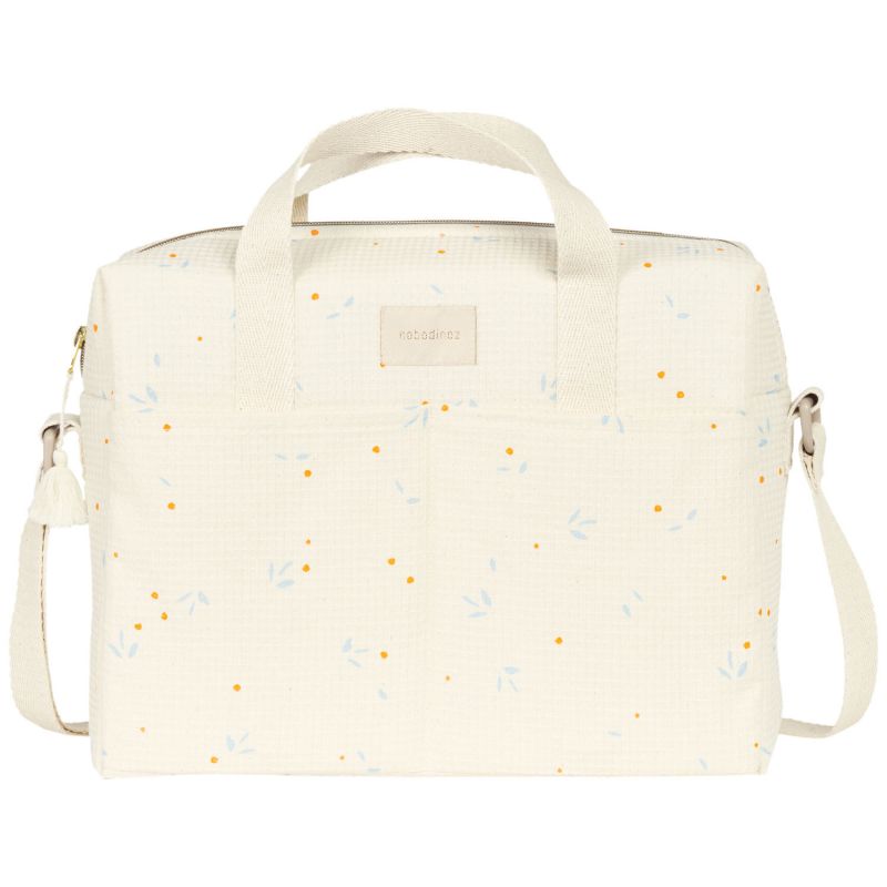 Sac à langer imperméable Gala Opera Orange Cherries Nobodinoz Produit 1