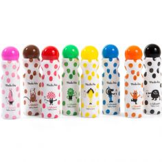 8 marqueurs tampons pois Les schmouks - Moulin Roty