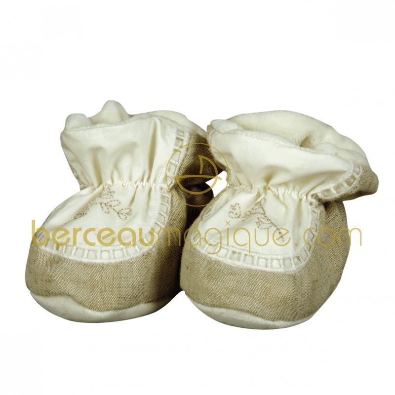 Chaussons Dragée linen Kaloo