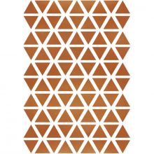 Stickers triangles cuivre (29,7 x 42 cm)  par Lilipinso