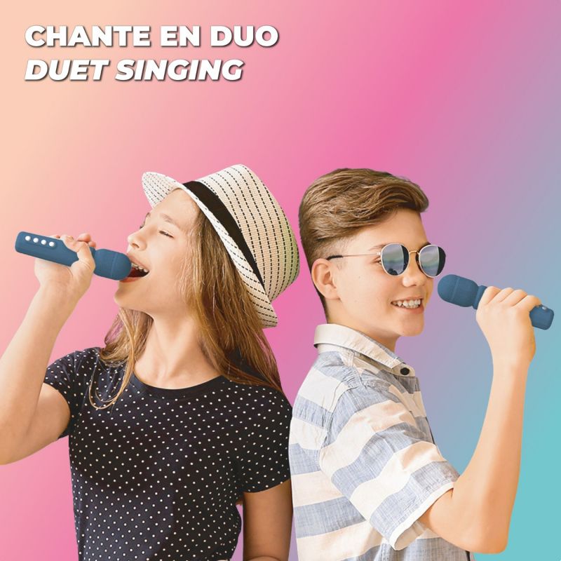 Enceinte karaoké Singy Party Dark Blue MOB Ambiance 7