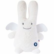 Peluche Ange Lapin Ice blanc Made in France (60 cm)  par Trousselier