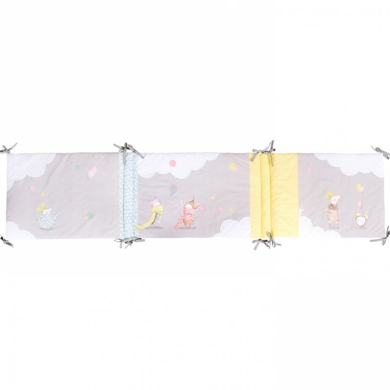 Tour de lit Les Petits dodos (pour lits 60 x 120 cm ou 70 x 140 cm) Moulin Roty