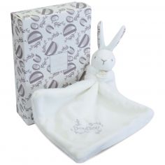 Lapin Doudou blanc (10 cm) - Doudou et Compagnie