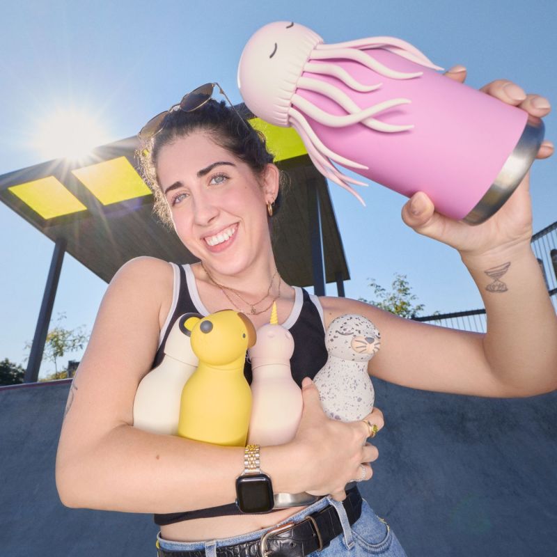 Gourde isotherme Bestie Licorne (460 ml) Asobu Ambiance 6