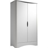 Armoire 2 portes Fusion blanche