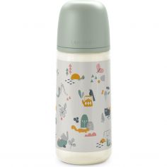 Biberon tétine SXPro L Walk In The park vert (360ml) - Suavinex