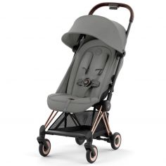 Poussette ultra-compacte COYA Rosegold Mirage Grey - Cybex