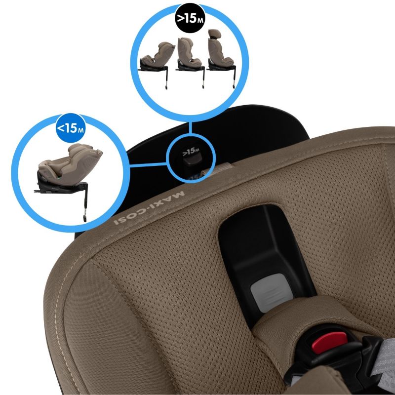 Siège auto Emerald 360 Plus Authentic Truffle (groupe 0-1-2-3) Maxi-Cosi Produit 5