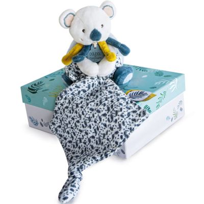 Coffret peluche avec doudou Yoca le koala (15 cm)  par Doudou et Compagnie