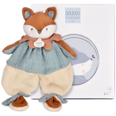 Doudou Timo orange (29 cm) Doudou et Compagnie