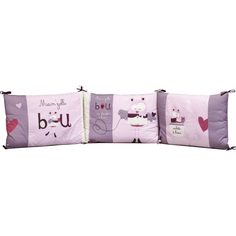 Tour de lit Mam'zelle Bou (pour les lits 120 x 60 et 140 x 70 cm) Sauthon