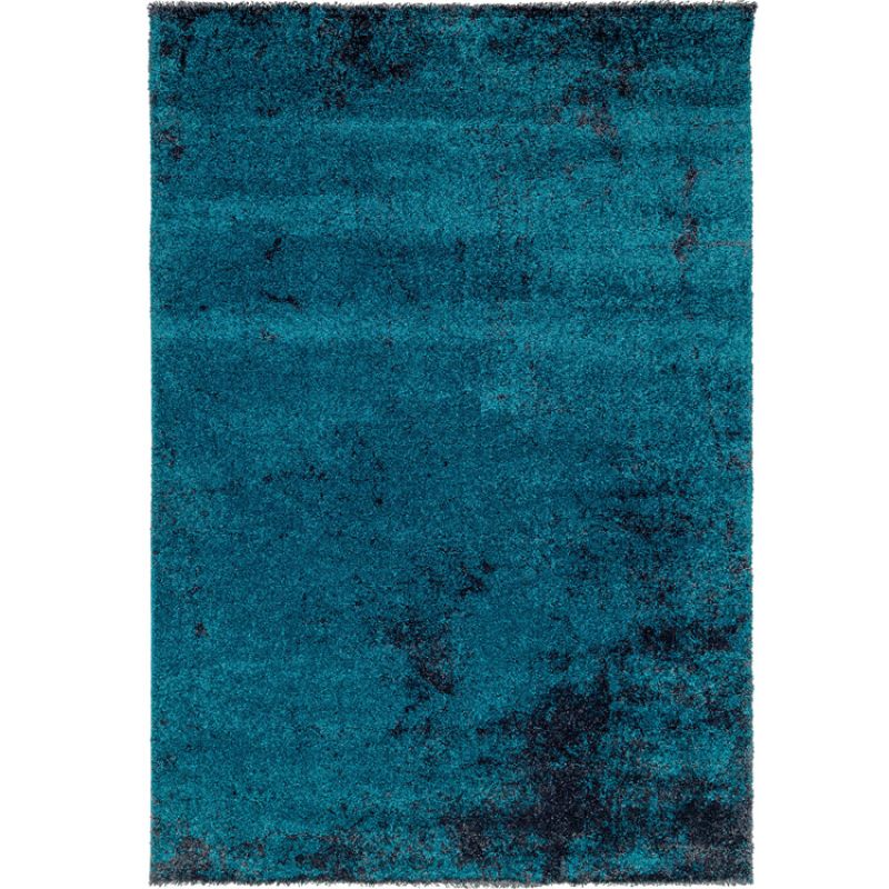 Tapis rectangulaire Vintage faded bleu canard (160 x 230 cm) AFKliving