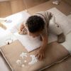 Tapis de jeu Heaven Clay-Warm Linen (75 x 95 cm) Baby's Only Ambiance 5
