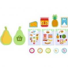 Petite épicerie en bois gourmandises Mia & Léo