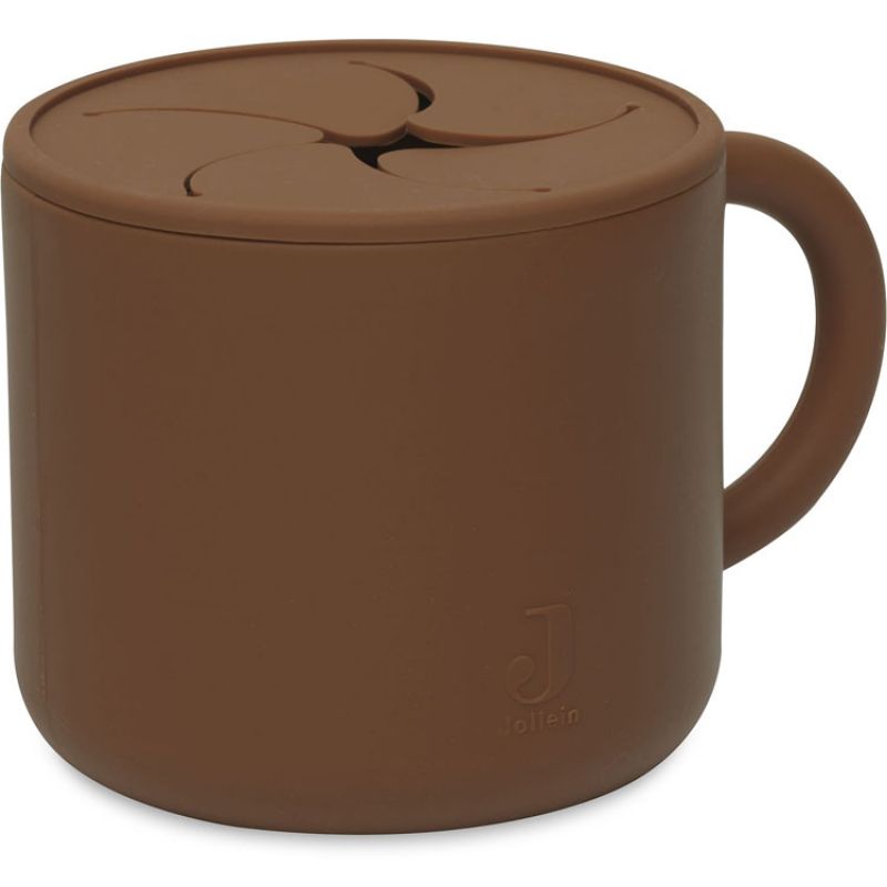 Tasse à goûter en silicone Caramel Jollein