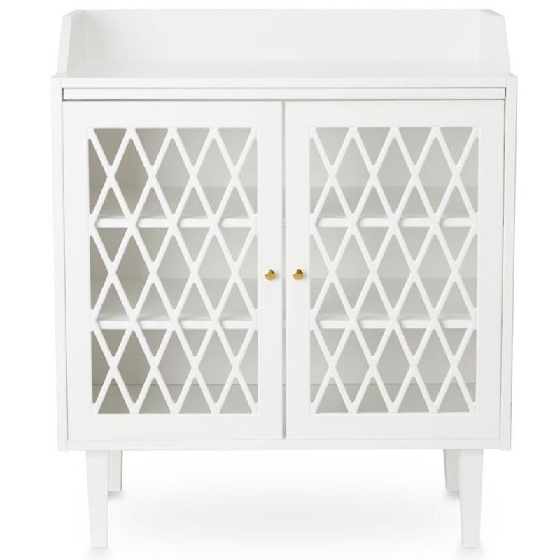 Commode à langer Harlequin blanche Cam Cam Copenhagen