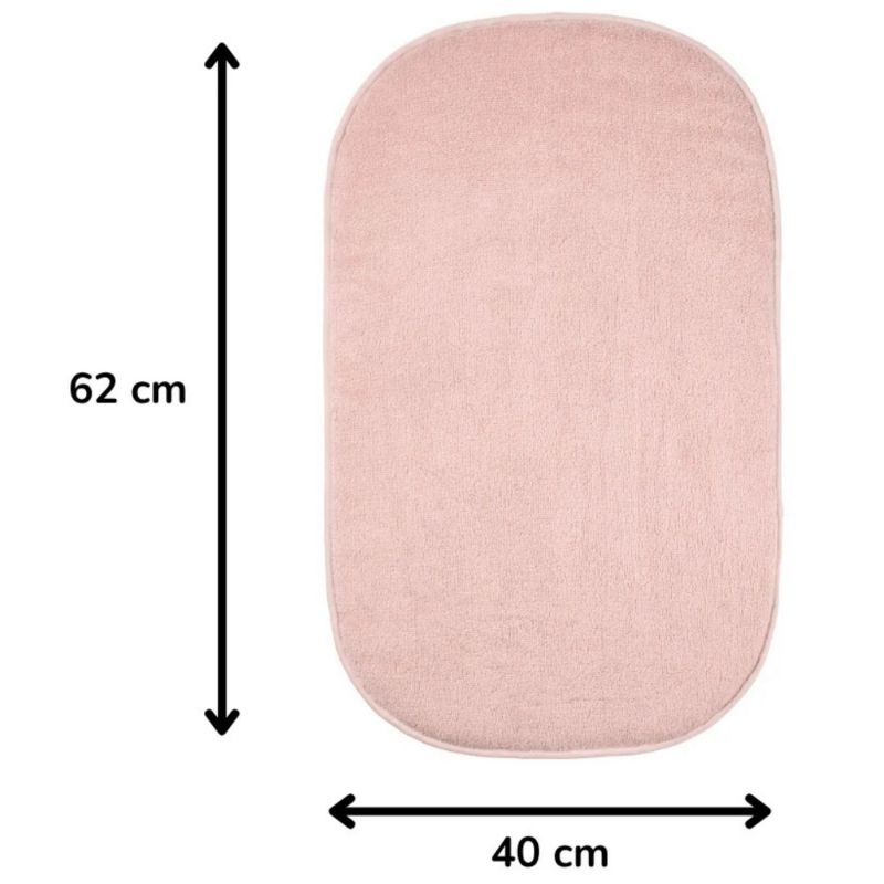 Coussin en éponge pour matelas à langer Vieux Rose Nattou Produit 3