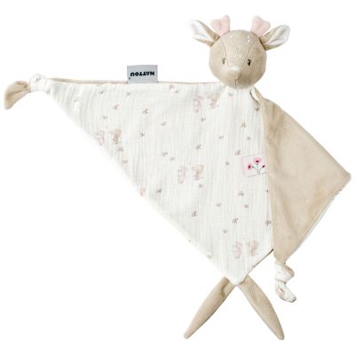 Maxi doudou Biche Blanc-Sable