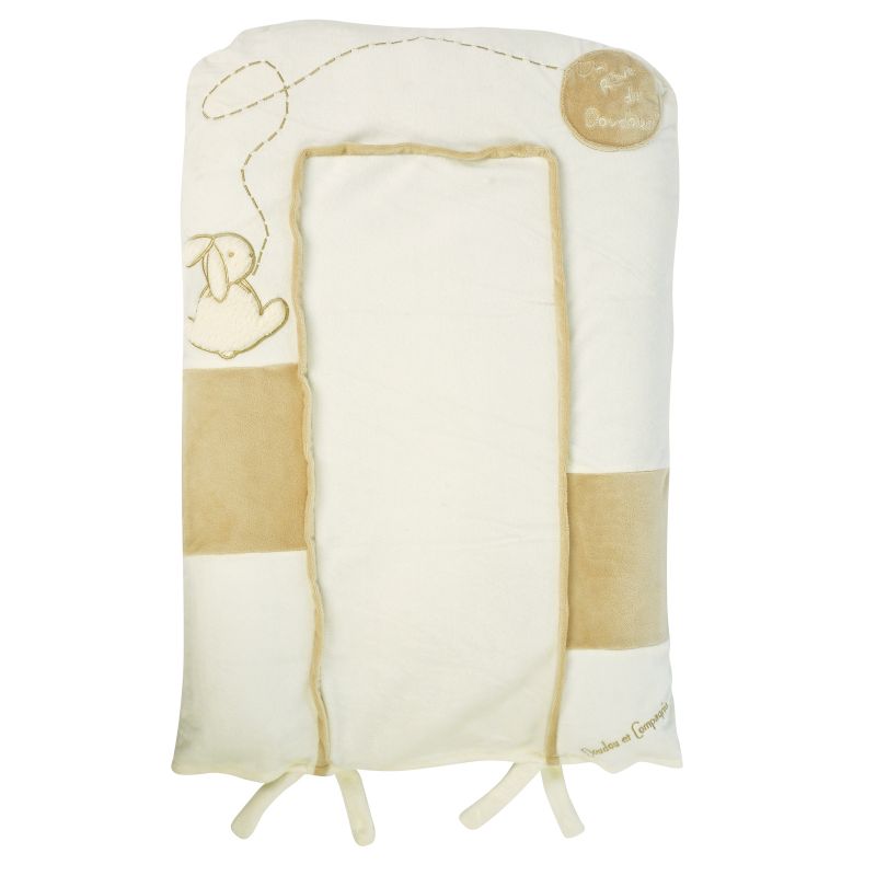 Matelas à langer Mon tout petit lapin + housse (44 x 68cm) Doudou et Compagnie