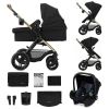 Poussette 3 en 1 Moov 2 XL Pure Black Kinderkraft Produit 1