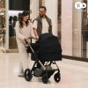 Poussette 3 en 1 Moov 2 XL Pure Black Kinderkraft Ambiance 2