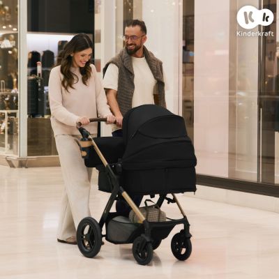 Poussette 3 en 1 Moov 2 XL Pure Black