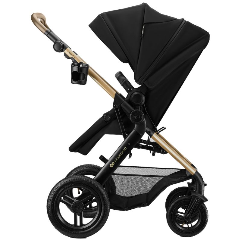 Poussette 3 en 1 Moov 2 XL Pure Black Kinderkraft Produit 5