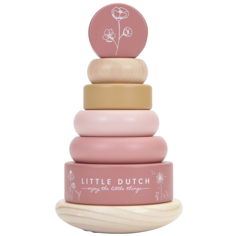 Pyramide en bois Wild Flowers Little Dutch