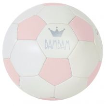 Petit ballon de football Rose (11 cm)  par BAMBAM