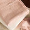 Lot de 2 maxi-langes en coton Twinkling Wild Rose (115 x 115 cm) Jollein Ambiance 2