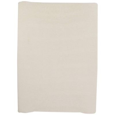 Lot de 2 housses de matelas à langer Ecru-Sable (70 x 50 cm)