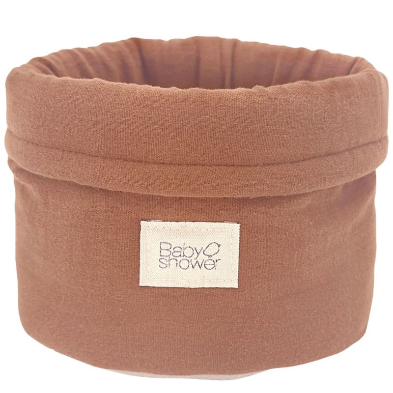 Panier de toilette Caramel Glacé (22 cm) Babyshower Produit 1