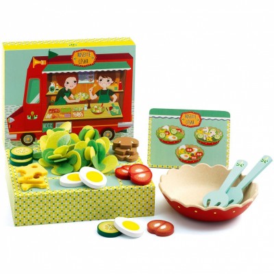 Atelier salade Rosette et César Djeco