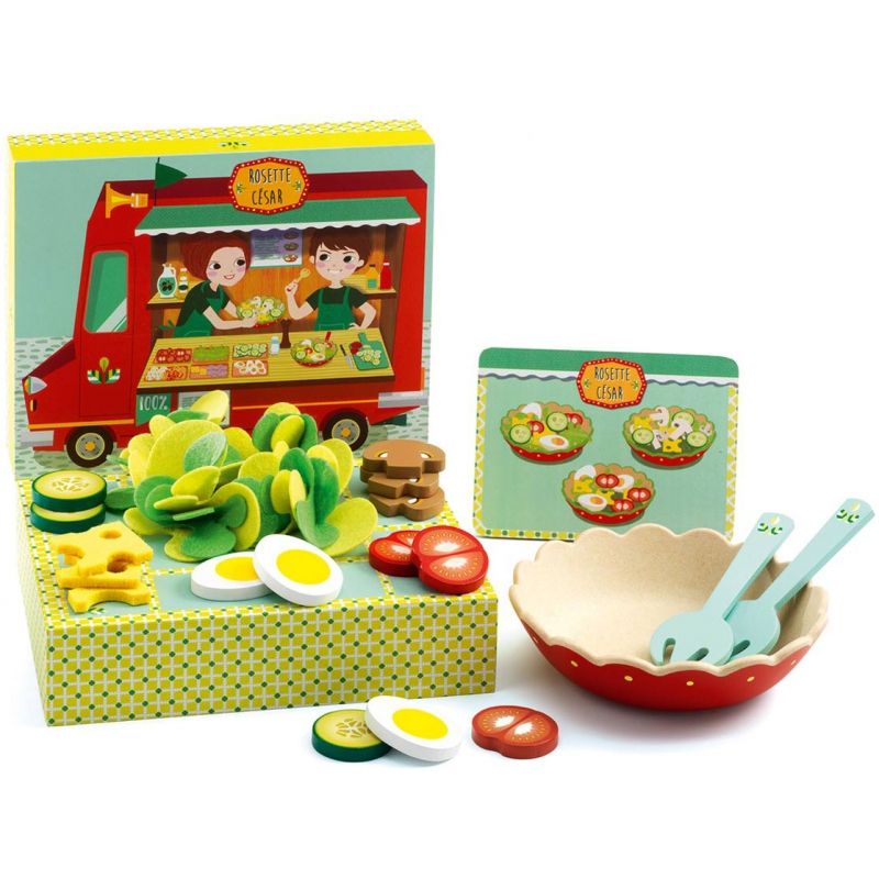 Atelier salade Rosette et César Djeco