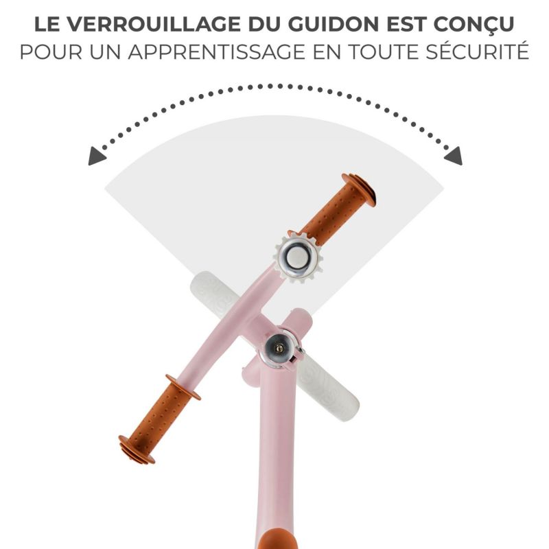 Draisienne Fly Plus Powder Pink Kinderkraft Produit 7