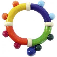 Hochet flexible multicolore  par Bass et Bass