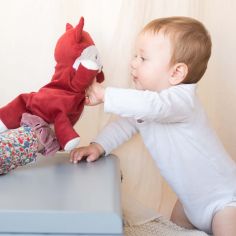 Doudou marionnette Renard