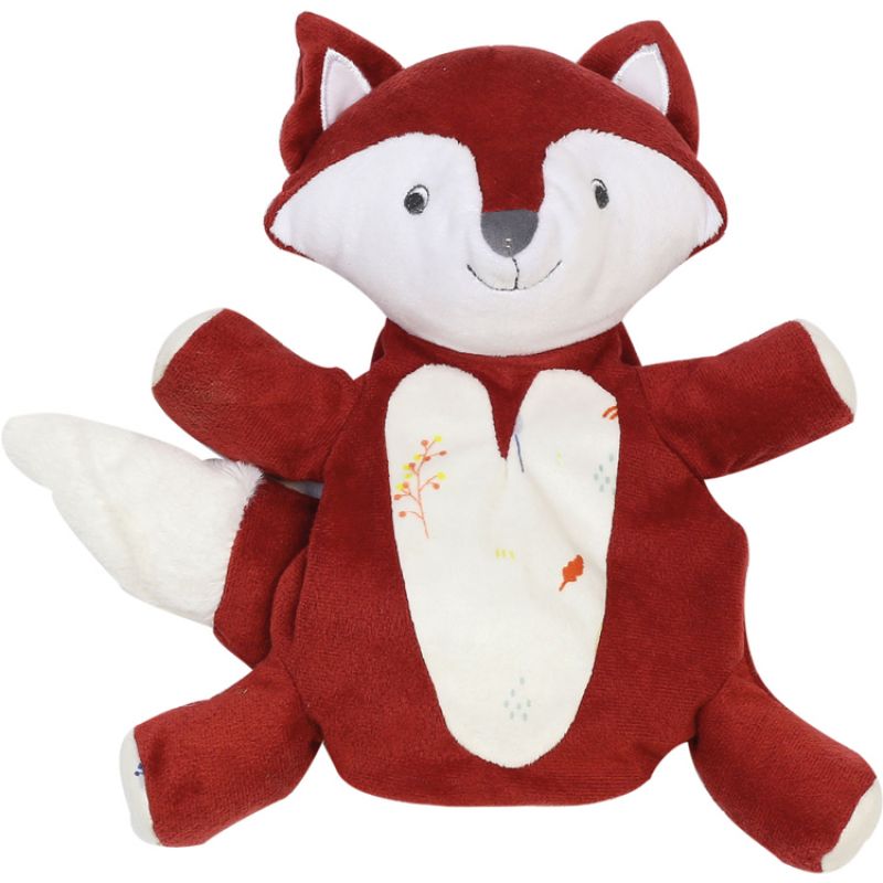 Doudou marionnette Renard Trois Kilos Sept Produit 1 grande taille