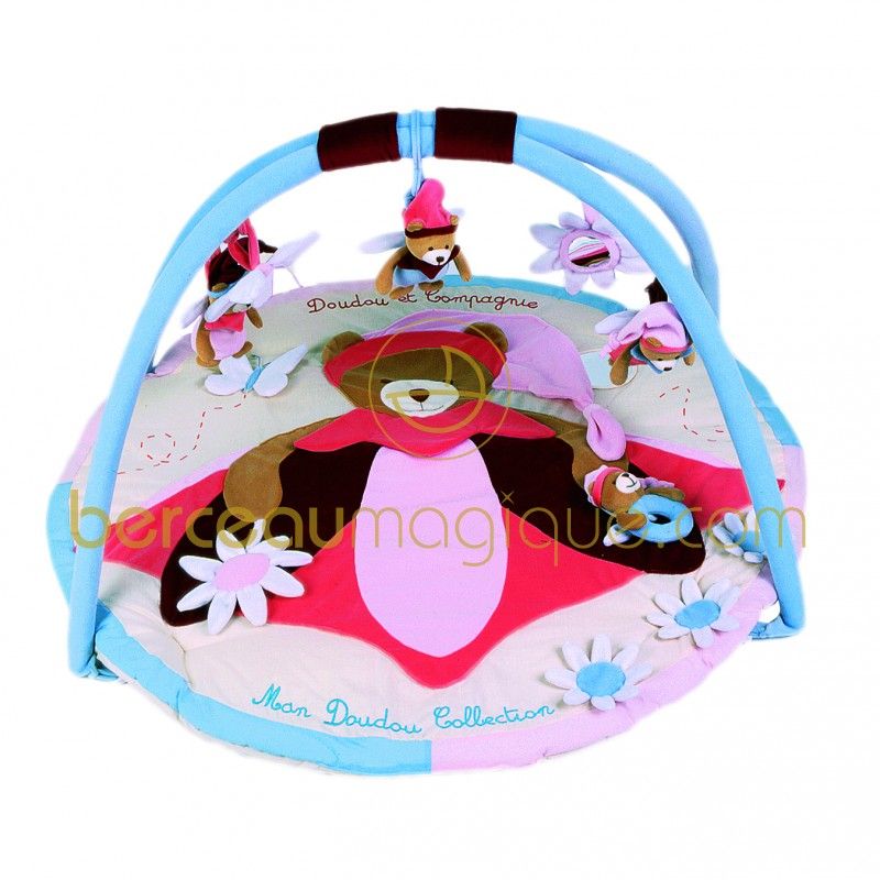 Tapis d'éveil Collector Rose Doudou et Compagnie