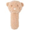 Hochet Teddy Ours Caramel  par Nattou