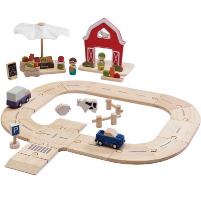 Circuit Routier De la Ferme au Marché Plan'City Plan Toys